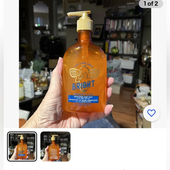 Bath & Body Works Be Bright Mandarine & Clove Hand Soao 236ml.  New! - Picture 1 of 2